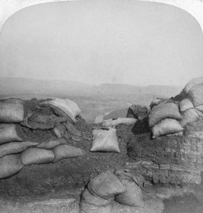 Utsikt fra Spion Kop, Sør-Afrika, 2. boerkrig, 1901 av Underwood and Underwood