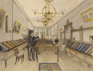 H. Prouse Coopers butikk i sentrum, New York av Unidentified
