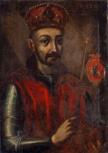 Maleri, som viser storhertugen av Litauen og kongen av Polen Jogaila av Unidentified painter label QS
