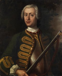 Portrett av en adelsmann av Unidentified painter label QS