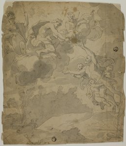 Apoteose av Hercules av Unknown
