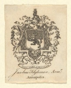 Bokplate av Jacob Tilgham av Unknown
