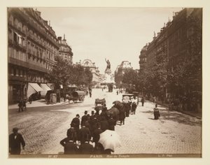 Funeral Cortege, Paris av Unknown
