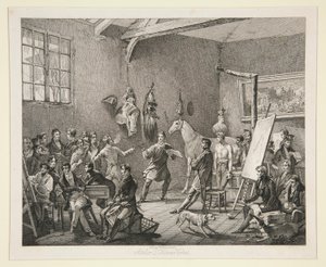 Horace Vernet av Unknown
