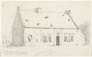 Huis La Belle Alliance La Belle Alliance / Waterloo 1815 (tittel på objekt) av Unknown