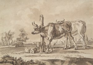 Eng med kyr og sauer av Unknown