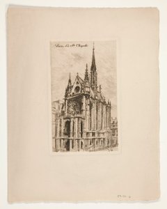 Paris, La Sainte. Kapell av Unknown