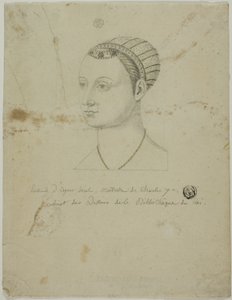 Portrett av Agnes Sorel av Unknown