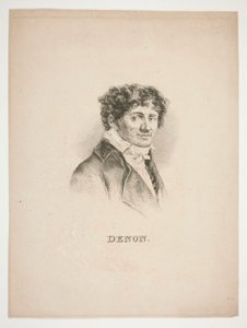 Portrett av Dominique-Vivant Denon av Unknown
