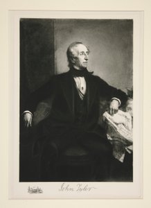 Portrett av John Tyler av Unknown