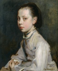 Portrett av en jente av Unknown