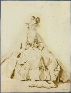 Portrett av en ung dame av Unknown