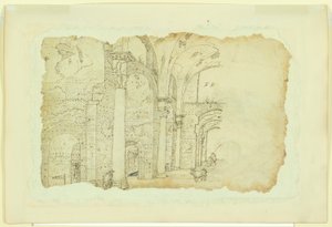 Ruins of the Therms of Diocletian (recto); Another view of the same subject (verso)   1339254   no       norwegian Successfully Translated  Original: Kopernikus, die Bahnen der Gestirne aufzeichnend Translat: Kopernikus, die Bahnen der Gestirne aufzeichnen av Unknown