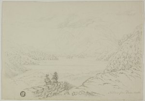 Skiddaw fra Derwentwater av Unknown