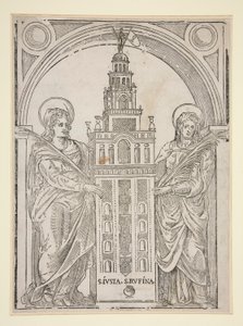 St. Justa og St. Rufina av Unknown