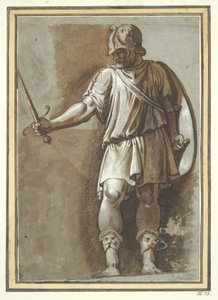 Stående kriger, fra Polidoro av Unknown
