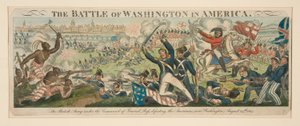 Slaget ved Washington i Amerika av Unknown