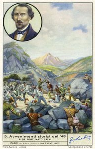 1848 italiensk revolusjon av Unknown artist
