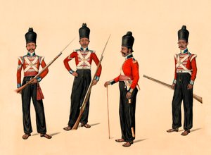 40. Madras Native Infantry, 1835 ca av Unknown