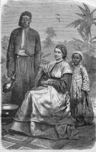 ALEXANDRINE PETRONELLA FRANCINA TINNE (1839 1869). Nederlandsk reisende, myrdet i Sentral-Afrika av tuaregene. av Unknown artist
