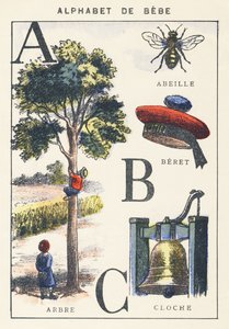 A B C: tre, bie, beret, bjelle av Unknown artist