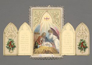 "En god jul", julekort av Unknown artist