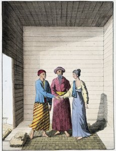 Et bryllup på Sumatra av Unknown artist
