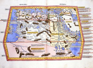 Afrika - i "Atlante Tolomeo" av Ptolemaios av Unknown artist