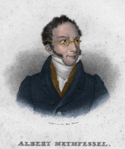 Albert Gottlieb Methfessel (1785-1869) - engelsk komponist og dirigent av Unknown artist