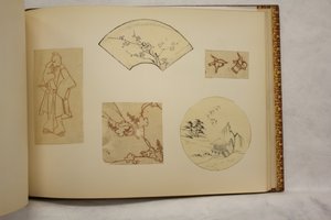 Album med skisser og tegninger av Unknown Artist