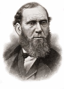 Allan Pinkerton (1819–1884), amerikansk detektiv av skotsk opprinnelse. av Unknown artist