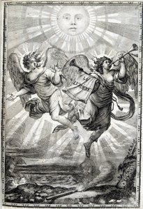 Allegorisk figur av lyset - Lyset til Monsignor den eminente kardinal Jules Mazarin (Giulio Raimondo Mazzarino eller Mazarino) (1602-1661) av Unknown artist