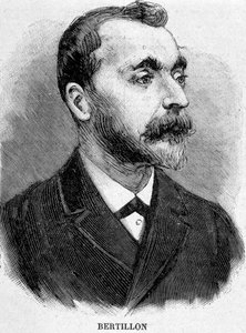 Alphonse Bertillon (1853-1914), fransk lærd, skaper av antropometri. av Unknown artist