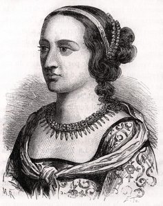 Anne av Frankrike, kjent som Lady of Beaujeu (1461 - 1522). av Unknown artist