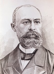 Antoine-Henri Becquerel , fransk fysiker (gravering) av Unknown artist