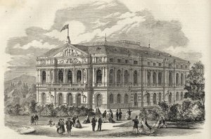 Baden Baden (Baden-Baden), Tyskland - Baden-teateret - 1867 av Unknown artist