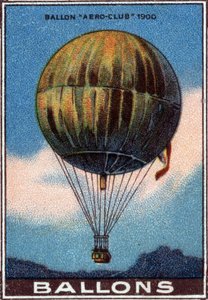 Ballong-«aeroklubb» («aeroklubb») av Unknown Artist