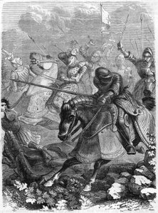 Slaget ved Guinegate eller Guinegatte (Frankrike), Sporenes dag, 16. august av Unknown artist