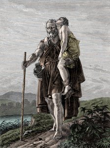 Belisarius - den bysantinske generalen Belisaire (Flavius Belisarius, 500-565) av Unknown artist