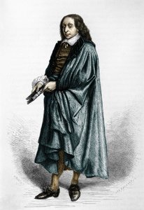 Blaise Pascal (1623-1662), fransk matematiker, fysiker og forfatter. av Unknown artist
