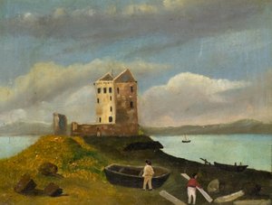 Broughty Castle av Unknown artist