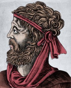 Caius Valerius Catullus kjent som Catullus av Unknown artist