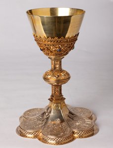Beger. Gullsmedarbeid, smykker. 1800-talls kopi av original fra 1500-tallet. av Unknown artist