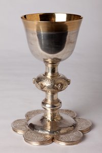 Kalk av kapellan Georges Coquere. Metelsmed, gull og sølv av Unknown artist