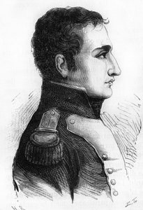 Charles Angélique François Huchet de La Bédoyère. (1786-1815).Marshal de camp de Napoleon, Aide de camp, Pair de France. av Unknown artist