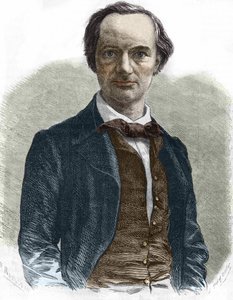Charles Baudelaire (1821-1867), French writer. av Unknown artist