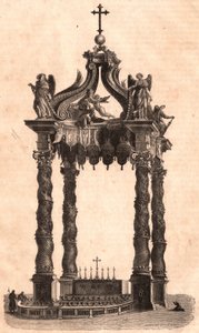Ciborium i Saint Peter i Roma, Italia av Unknown