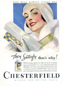 Sigarett Chesterfield av Unknown Artist