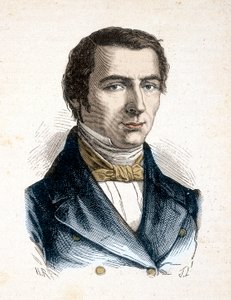 Claude Frederic Bastiat klassisk liberal teoretiker, politisk økonom - Portrett av Frederic Bastiat, Economiste (1801 - 1850) - i "" Les Contemporains", n.d. slutten av 1800-tallet. av Unknown artist