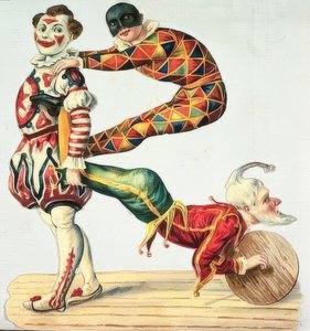 Klovner og harlekiner av Unknown